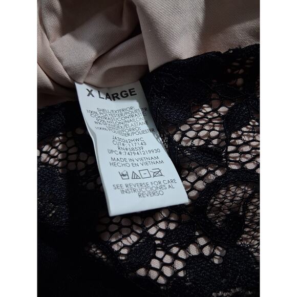 Speechless Whimsigoth Junior XL Blk Lace Tulle Fairygoth Witchy Party Dress - Picture 11 of 13